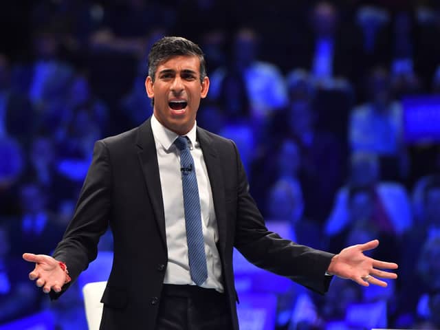 Rishi Sunak is currently the favourite to win the leadership contest 