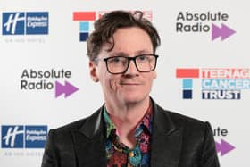 Ed Byrne attends Absolute Radio Live at the Palladium Theatre on November 27, 2022 