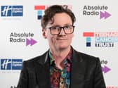 Ed Byrne attends Absolute Radio Live at the Palladium Theatre on November 27, 2022 