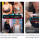 One only needs to search for Ozempic on social media platforms TikTok to see a number of posts talking about it’s ‘miracle’ weight loss properties - however, in the US, it’s led to those with type II diabetes having to wait for stock to be replenished.