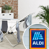 Aldi has re-launched its popular heated clothes airer to help people save money this winter.