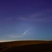 Stock image of a meteoroid