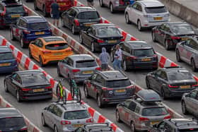 Traffic at Port of Dover (Photo by Stuart Brock/Anadolu Agency via Getty Images)