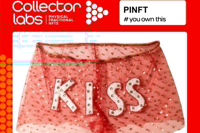 A pair of Madonna's knickers are set to make history - as they are sold off in bits as NFTs.