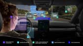 The BlueCruise system uses cameras and radar to monitor the car’s surroundings (Image: Ford)