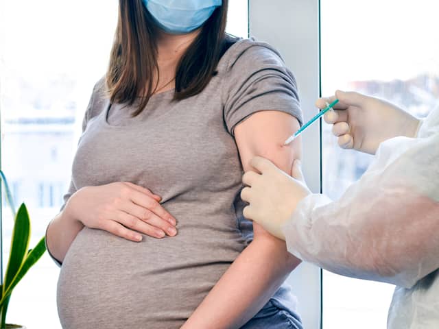 Pregnant women getting Covid-19 vaccine