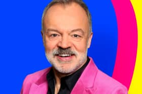 Graham Norton, Julia Sanina and Rylan can be heard on rail services across the Liverpool City Region. Image: LCR