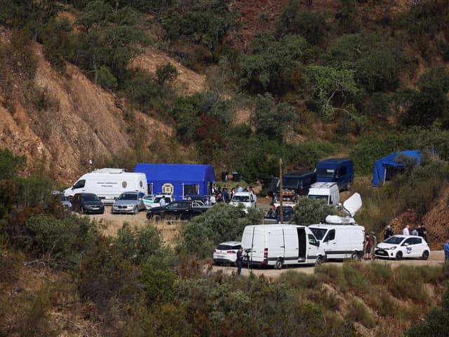 Police divers have been spotted entering the Arade Dam on Tuesday morning 