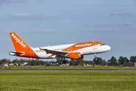 An easyJet plane travelling from the UK was forced to make an emergency landing