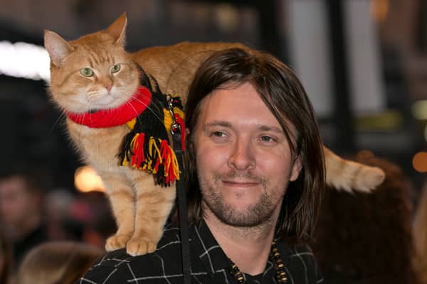 James Bowen has revealed he will be homeless by the end of today