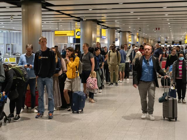 Airline cancels flights from major UK airport due to ‘high winds’. (Photo: Getty Images) 