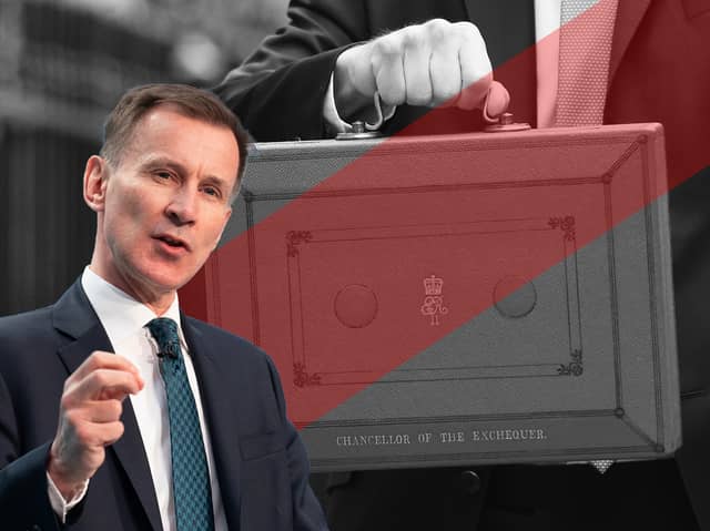 Jeremy Hunt will announce the 2024 Budget. Credit: Kim Mogg/Getty/Adobe