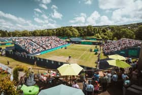 Lexus Ilkley Trophy is hosted on grass courts at Ilkley Lawn Tennis and Squash Club