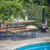 Al fresco dining can be a delight during the summer