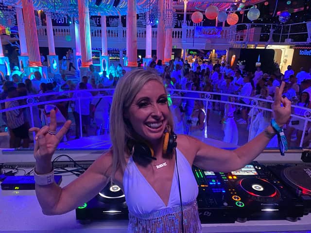 Sammy Dean, 50, quit her £50,000 a year job to follow her dream and will perform at Glastonbury. 