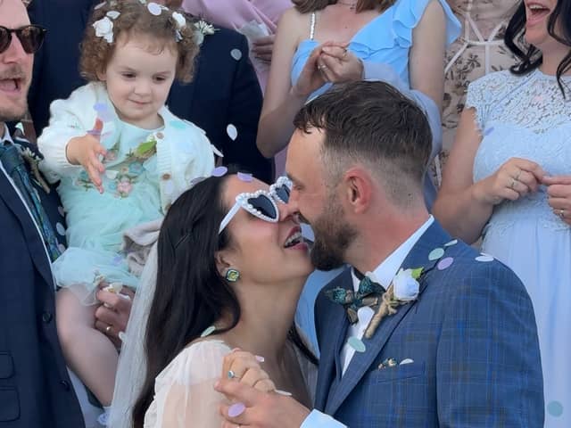 A couple who matched on Married at First Sight and tracked each other down when their episode got cancelled have tied the knot. Ally Todd, 39, and her partner, Paul, 36.