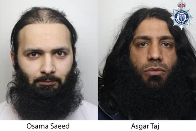 Osama Saeed and Asgar Taj.