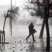 Tourist hotspots in Europe have been evacuated due to extreme storm warnings. (Photo: AFP via Getty Images)