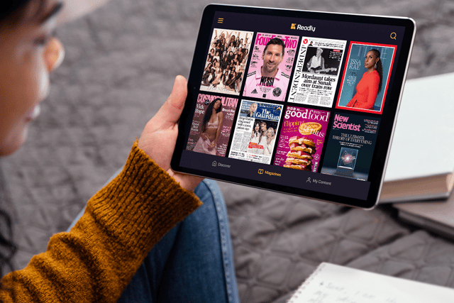 There are more than 7,500 titles on Readly