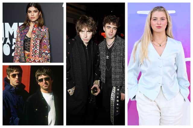 The children of Liam and Noel Gallagher include Molly Moorish now Molly Moorish Gallagher, Gene and Lennon Gallagher and Anais Gallagher (Photo by Getty Images)