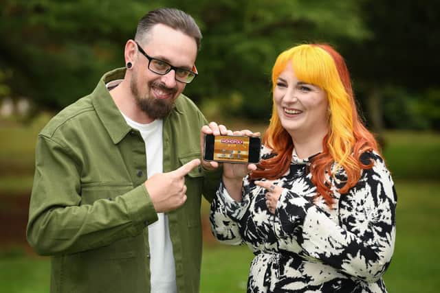 Dan and Kayleigh Cater have won £100,000 on the National Lottery app.