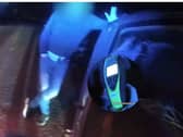 Luke Mills, 44, was almost three times over the legal limit for drink-driving when he crashed into a wall.