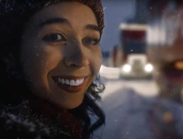 Still from Coca-Cola's AI advert. Photo: Coca-Cola/ YouTube