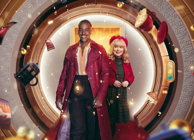 Ncuti Gatwa and Nicola Coughlan star in this year's Doctor Who Christmas special.