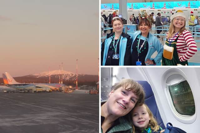 The magic of Lapland begins before you even leave the UK on a TUI trip - with elves to greet you at check-in and a specially themed activity pack on the plane