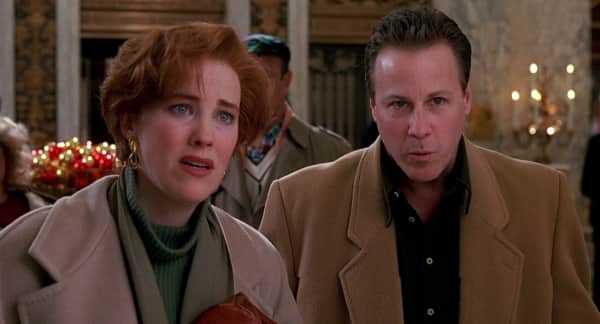 Kate and Peter McCallister - played by Catherine O'Hara and the late John Heard.