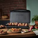 The George Foreman grills are a healthy way to cook food at home