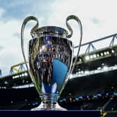 The Champions League trophy