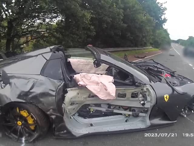 The Ferrari.