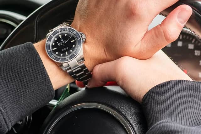 The Rolex watch will appreciate in value