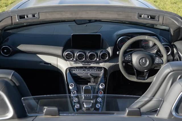 The interior is the height of luxury