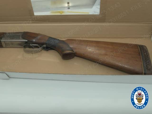 Shotgun found in Mercedes as gunman jailed
