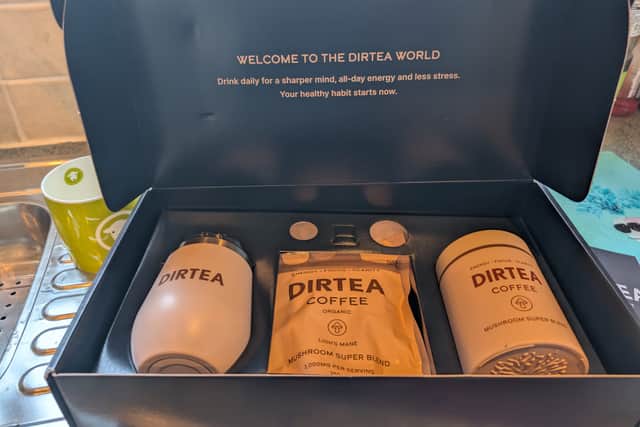 The welcome pack is a lovely thing, and comes with a free mug and jar. My spoon was missing, which was a shame