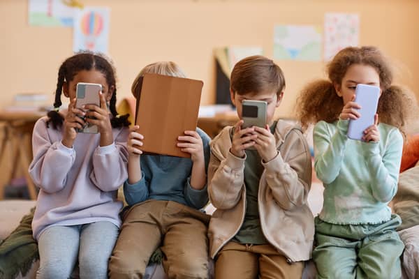 Parents worry their kids are going to spend the entire two weeks on their devices