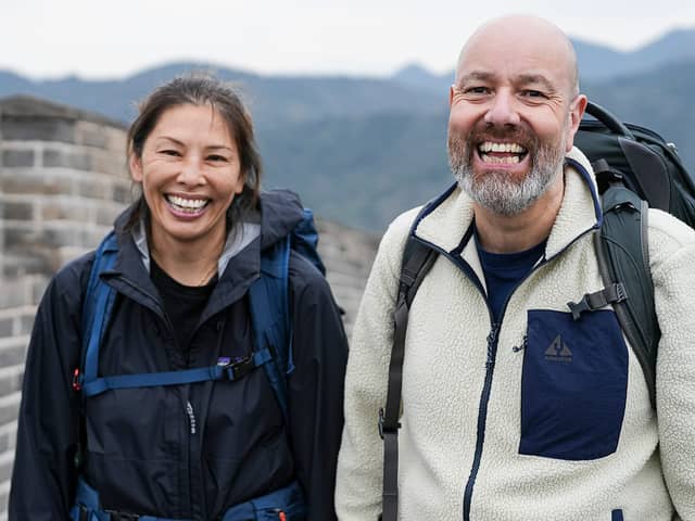 Yin and Gaz in Race Across the World season five.