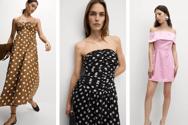 Looking for the perfect outfit for a wedding or the races? Look no further than the M&S Polka dot dress