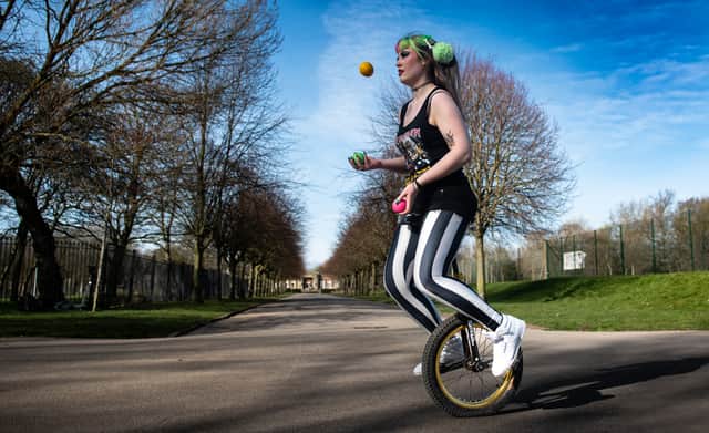 Rachel Ward aka That Unicycle Girl