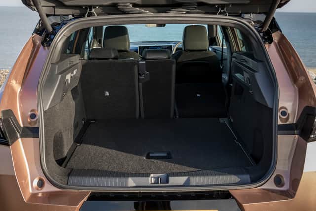 Rear passengers have plenty of space, and the boot is a good size