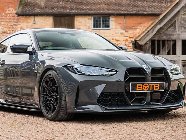 The BMW M4 Competition is a brutally quick car