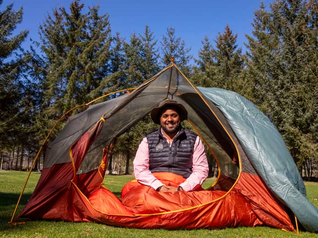 Hamza Yassin, president of The Camping & Caravanning Club
