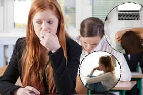 Exam stress can manifest in all sorts of different ways