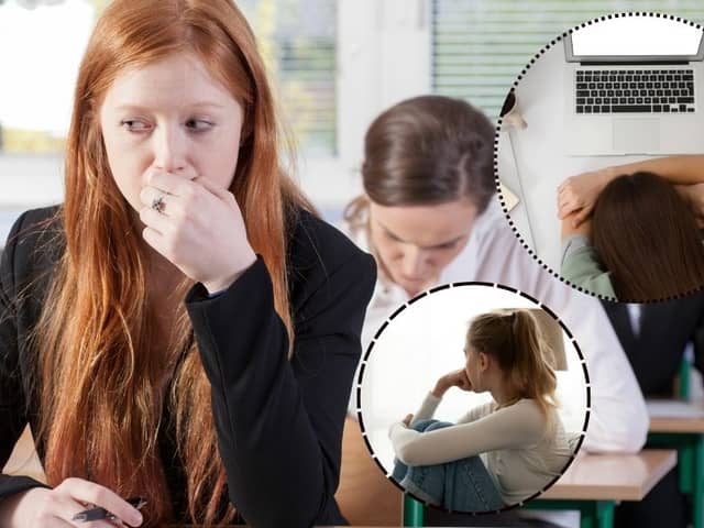 Exam stress can manifest in all sorts of different ways