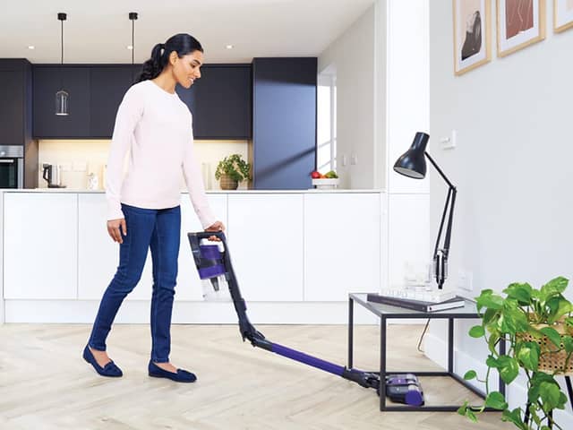 The Shark’s Flexology wand bends so you don’t have to – perfect for cleaning under furniture without moving it.