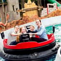Families can stay inside the park at Gulliver’s World in Warrington – with ride access included in the price

