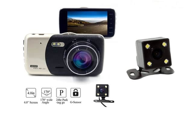 The addition of a rear camera gives you all-round protection