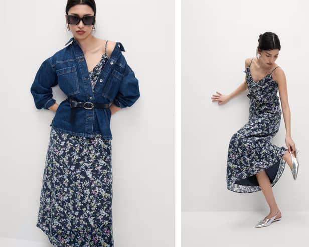 Shoppers are running to buy this M&S Printed Ruffle Midi Cami Dress - under £40